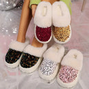 š„ Stylish Soft Wool Lining Slip On House Shoes