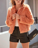 Christmas Sale 50% OFF - Women's Faux Fur Puffy Warm Jacket with Pockets (Buy 2 Free Shipping)