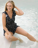 Built-in Bra Swim Romper