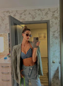 HDLTE Women Wide Leg Jeans High Waist Baggy Jeans Loose Boyfriend Jeans Denim Pants Y2K