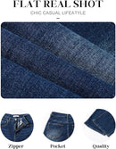 HDLTE Women Wide Leg Jeans High Waist Baggy Jeans Loose Boyfriend Jeans Denim Pants Y2K