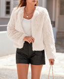 Christmas Sale 50% OFF - Women's Faux Fur Puffy Warm Jacket with Pockets (Buy 2 Free Shipping)