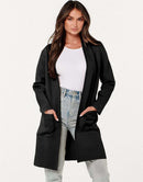 ANRABESS Cardigan Sweater for Women Casual 2023 Fall Winter Fashion Coat Long Sleeve Open Front Knit Coatigan Clothes