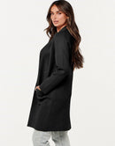 ANRABESS Cardigan Sweater for Women Casual 2023 Fall Winter Fashion Coat Long Sleeve Open Front Knit Coatigan Clothes