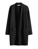 ANRABESS Cardigan Sweater for Women Casual 2023 Fall Winter Fashion Coat Long Sleeve Open Front Knit Coatigan Clothes
