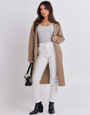 ANRABESS Cardigan for Women Oversized Open Front Sweater Coat Long Sleeve Lapel Blazer Jacket Fall Outwear Coatigan