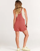 ANRABESS Casual Straps Short Bib Overalls Basic  Drawstring Romper Jumpsuits