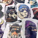 Spirit Animal Football Graphic Sweatshirts - City Animal Sports Pullover