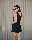 Built-in Bra Swim Romper