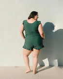 Built-in Bra Swim Romper