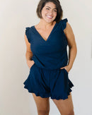 Built-in Bra Swim Romper